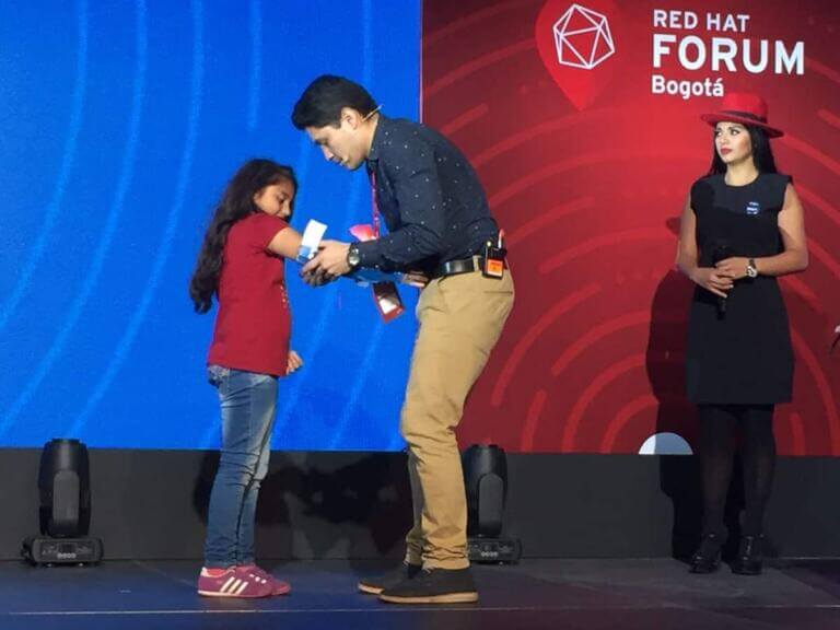 Dioslin Daliana 1 por @RedHatColombia