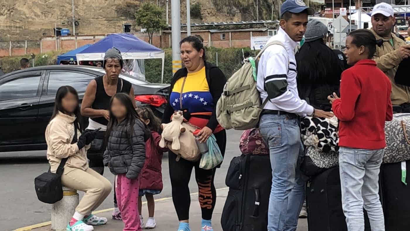 migración venezolanos tecnología