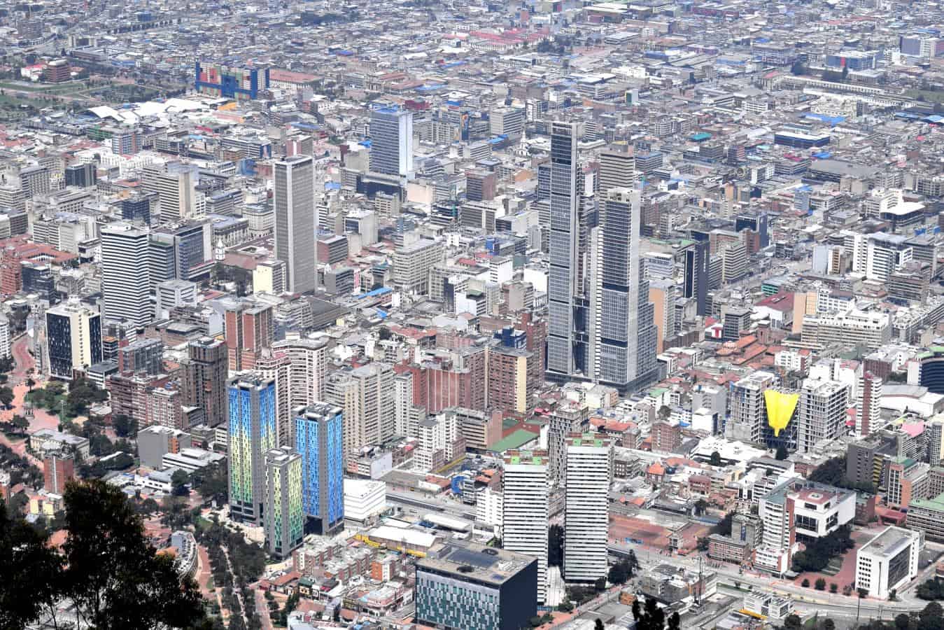Bogotá vista calles