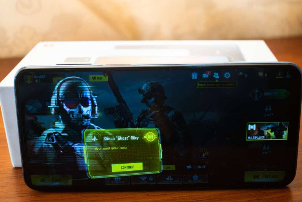 Redmi Note 9 Pro gaming