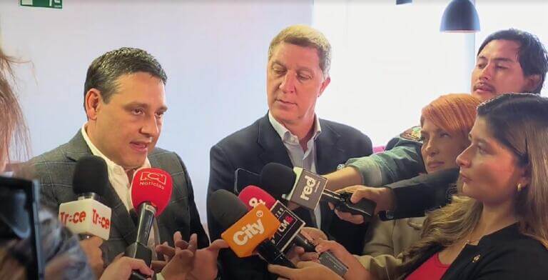 Mauricio Lizcano, el minTIC, presenta la Estrategia Nacional Digital de COlombia.