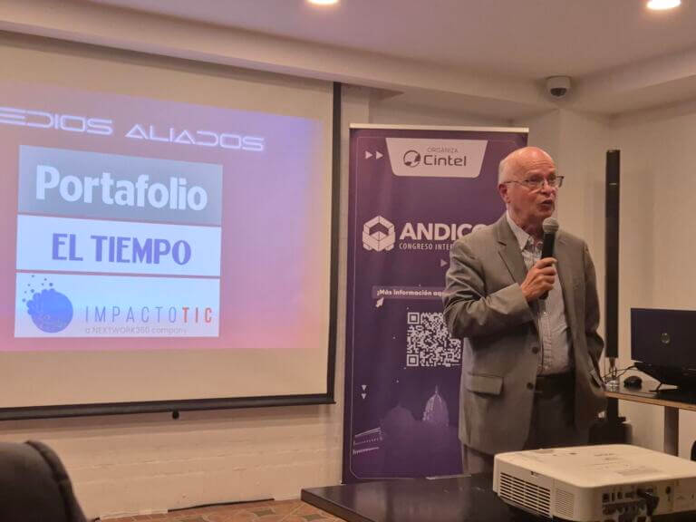 Cintel realizó, en Bogotá, el lanzamiento para medios de la nueva versión de Andicom 2025, un evento en el que Impacto TIC es el medio oficial