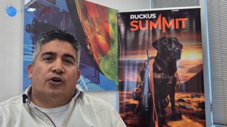 Jairo Forigua, territory account manager de Ruckus Networks para Colombia, habla del Ruckus Summit