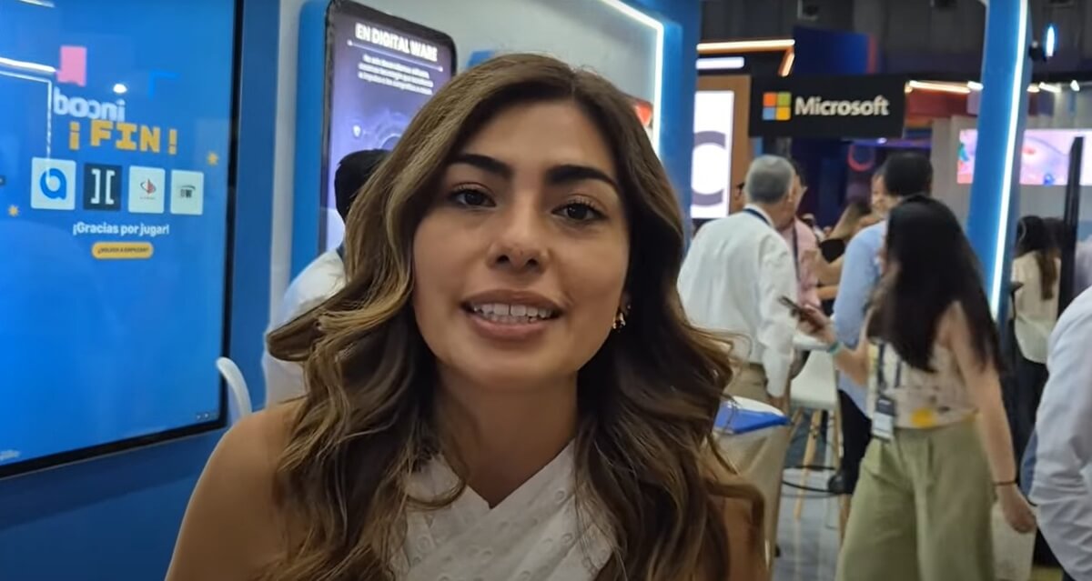 Cindy Zárate, gerente de canales de Digital Ware, explica las razones tras su visita a ANDICOM 40