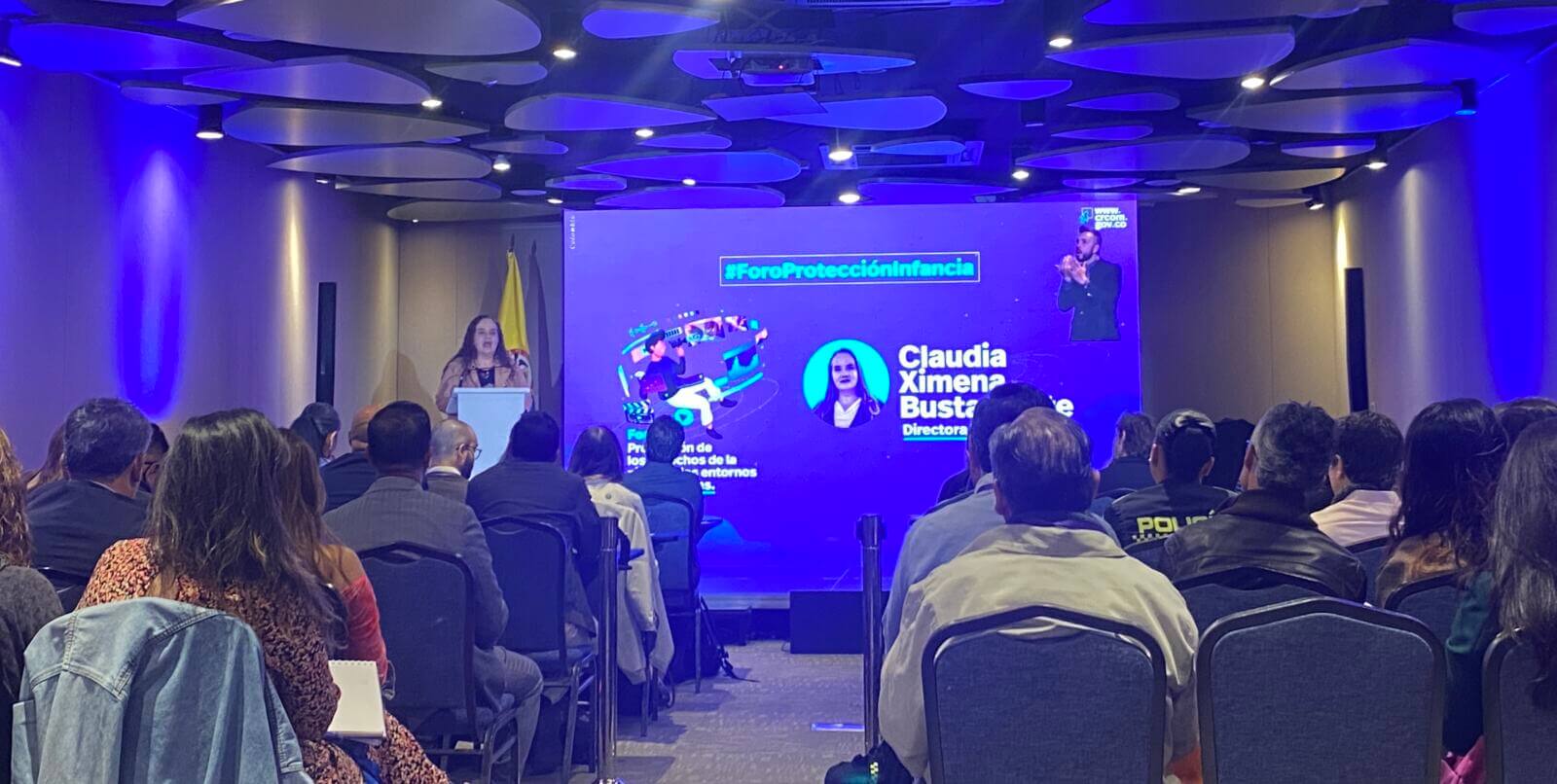 Foro Protección de Derechos de la Niñez en Entornos Digitales, en el que también se divulgó el Consenso Nacional de Cuidado Digital