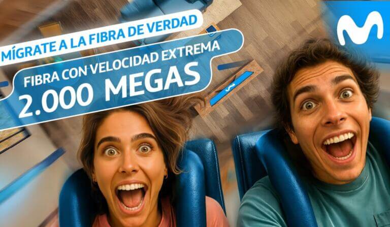 Movistar Colombia anunció el lanzamiento de nuevos planes de internet por fibra óptica con velocidades de hasta 2.000 Mbps en Bogotá.