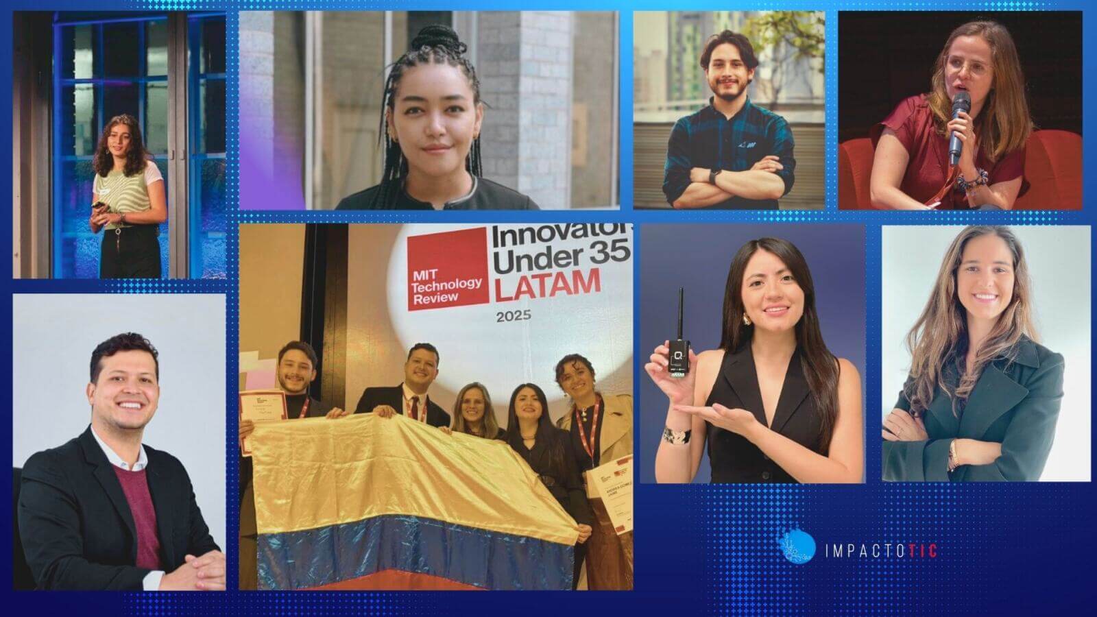 7 colombianos innovadores MIT TECHNOLOGU REVIEW