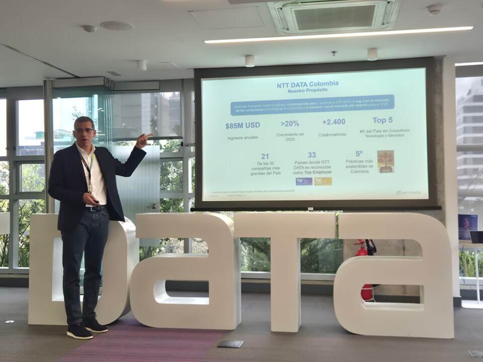 NTT Data Medellín, la prioridad de NTT Data Colombia para 2026 explica Juan Sebastián Escobar-