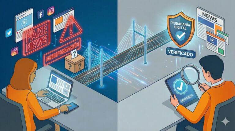 Ciudadanía Digital en tiempos Electorales- Escudo contra la Desinformación electoral png