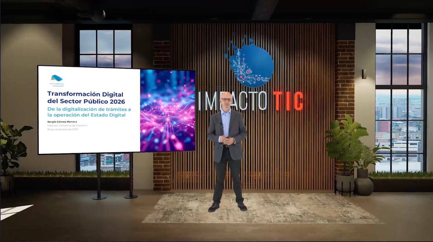 Sergio Gómez Herrera, de Internexa, analiza los retos de interoperabilidad, ciberresiliencia y talento para el Estado colombiano en 2026