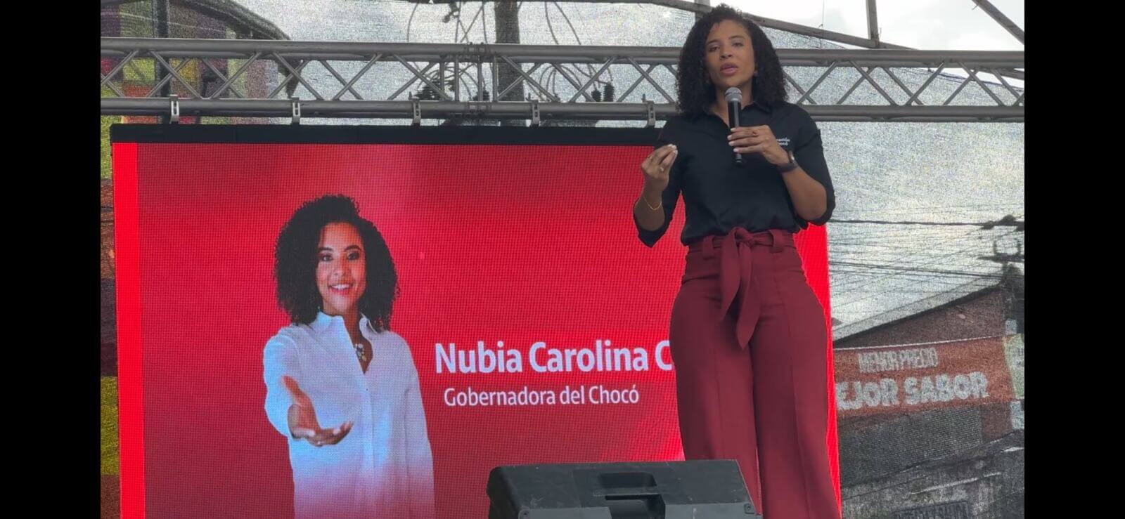 Nubia Carolina Córdoba-Curi, Gobiernadora Chocó