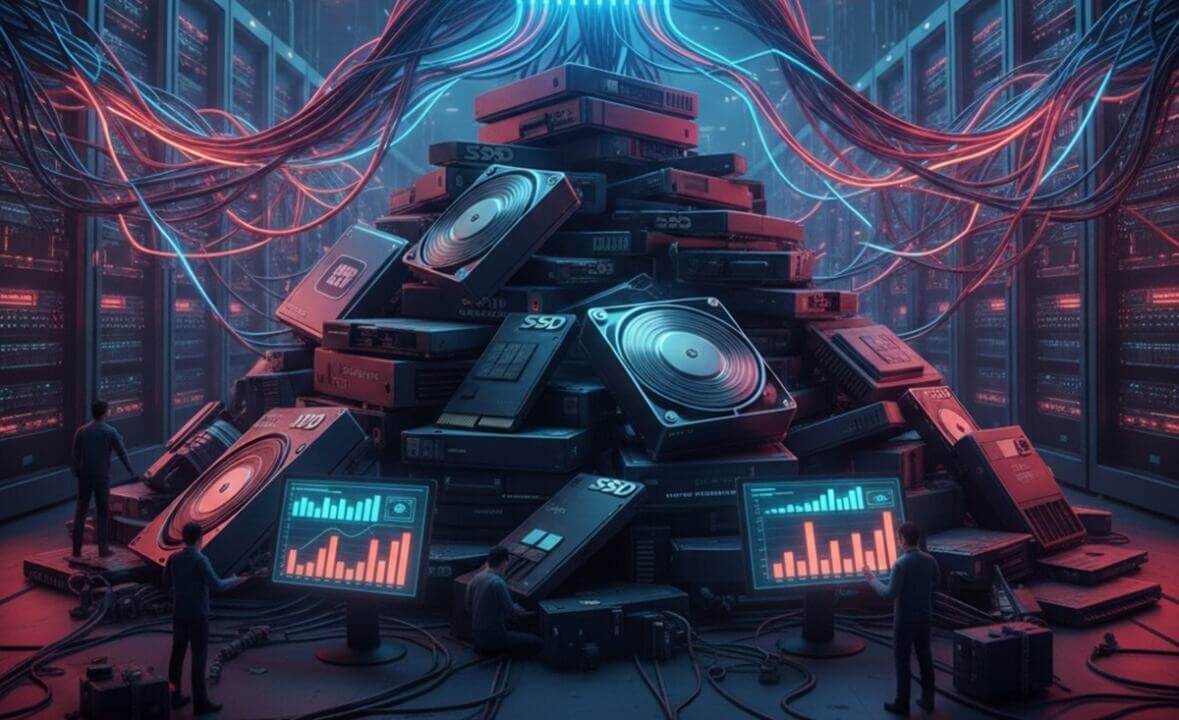 El almacenamiento para IA está provocando otro fenómeno de escasez global de componentes tecnológicos