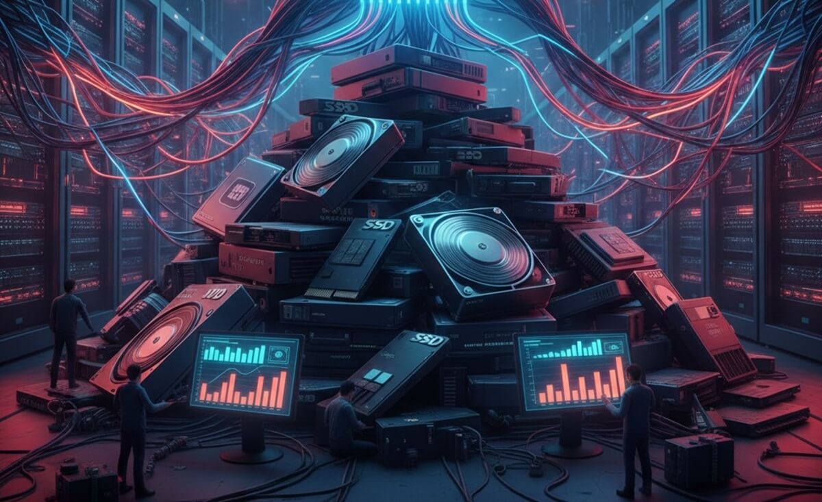 El almacenamiento para IA está provocando otro fenómeno de escasez global de componentes tecnológicos