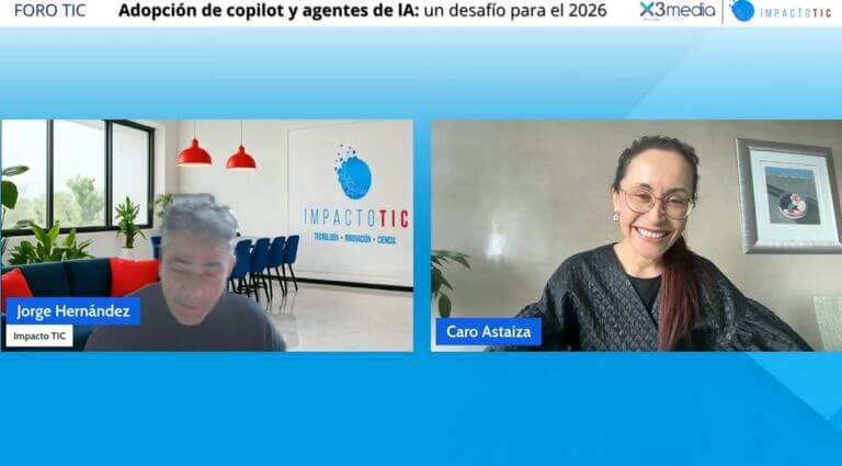 Carolina Astaiza expuso su visión sobre el impacto que los agentes de IA están teniendo en el mundo laboral