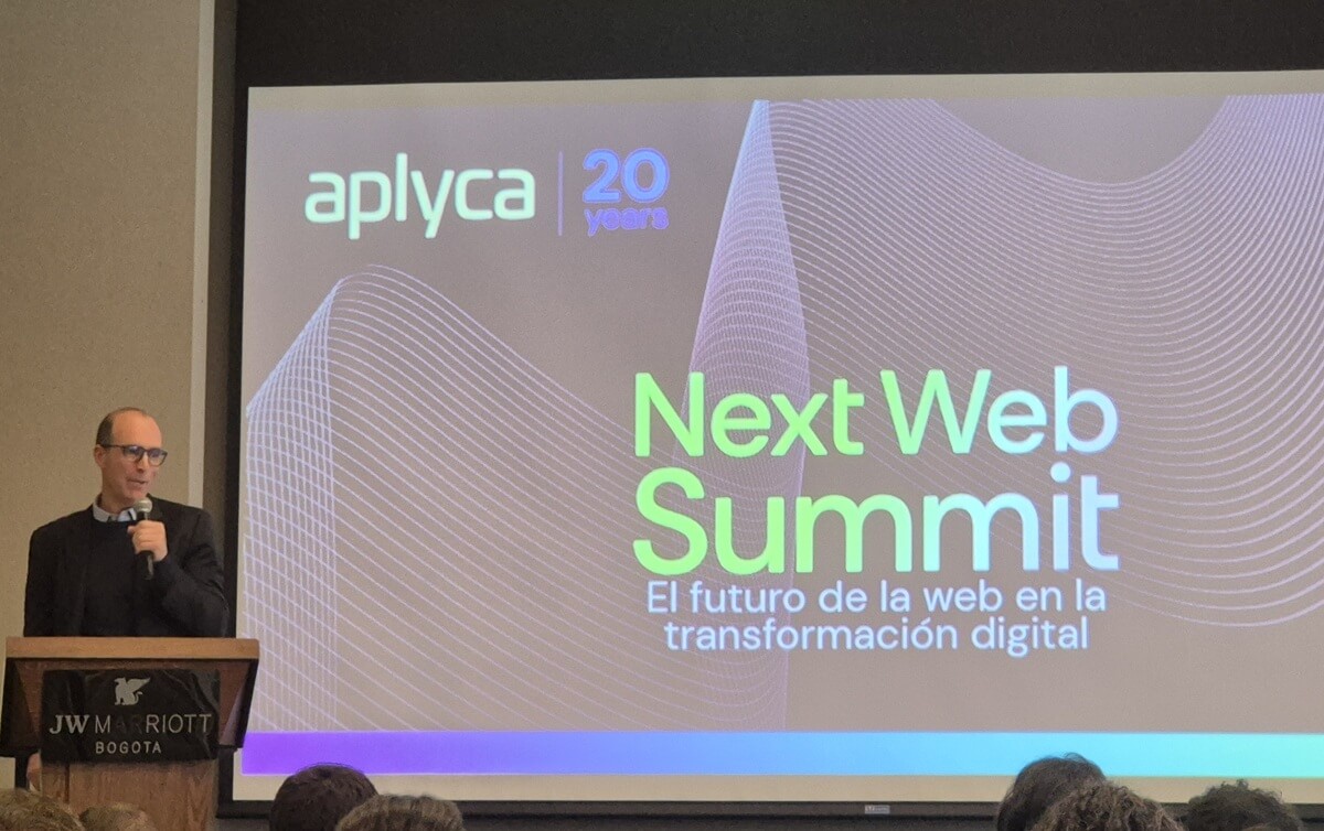 Felipe Jaramillo Fonnegra lidera el Next Web Thinking realizado en medio de los 20 años de Aplyca