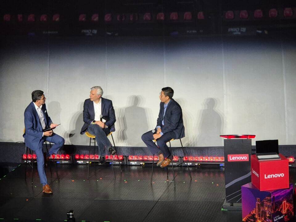 El panel de IDC del CIO Playbook 2026 Colombia fue uno d elos puntos fuertes del Lenovo tech World Bogotá