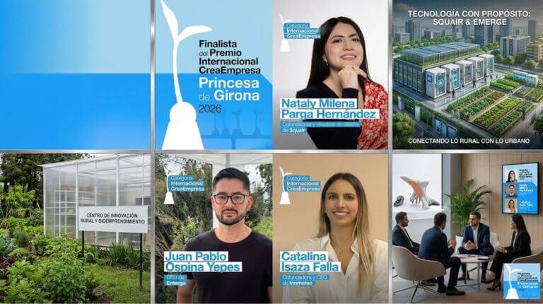 Colombianos en el Premio Internacional Princesa de Girona 2026