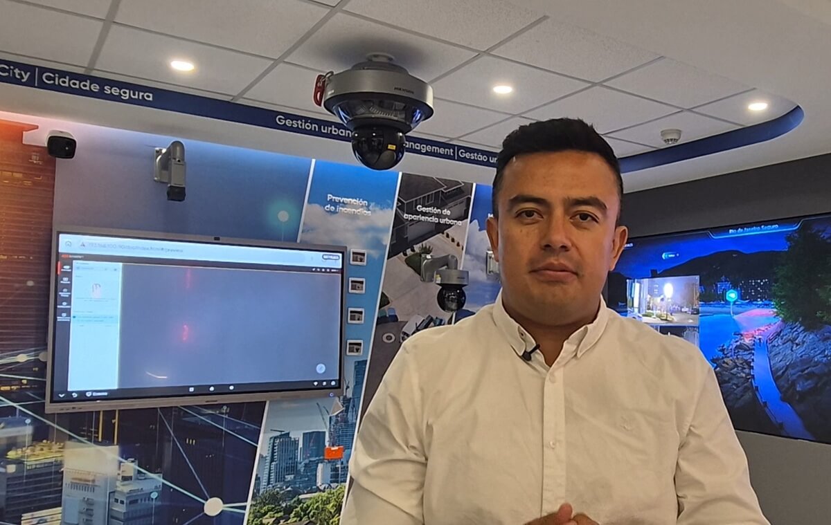 Eduardo García Jara da un abrebocas de la presencia de Hikvision en Expo I Bogotá 2026