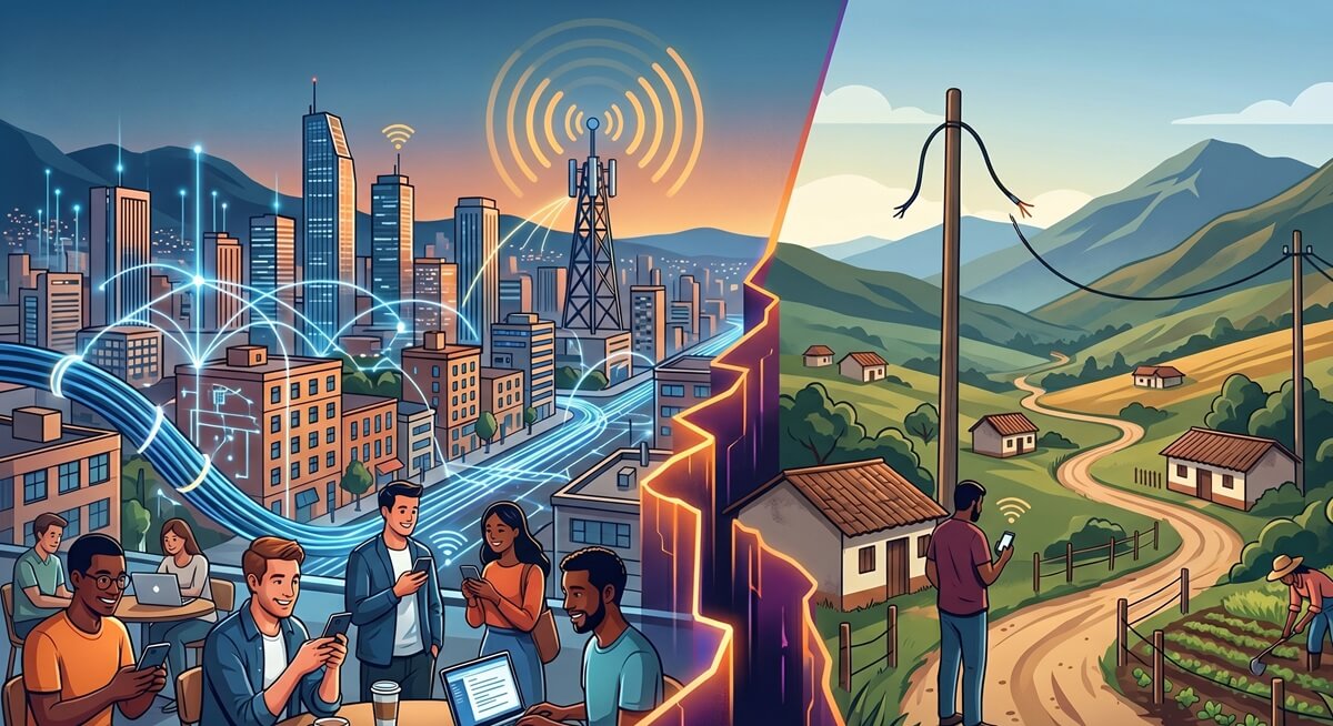 Las brechas de conectividad en Colombia persisten en el 2026