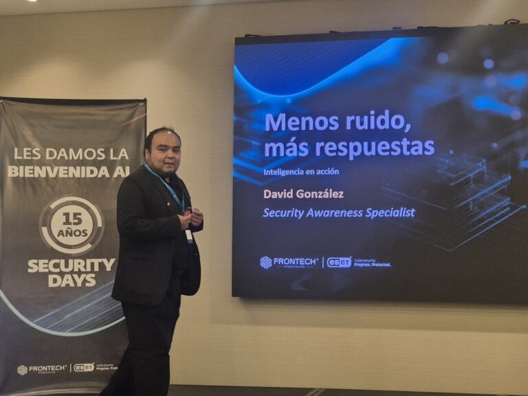 David González, security researcher para ESET Latinoamérica, alerta sobre la democratización del cibercrimen