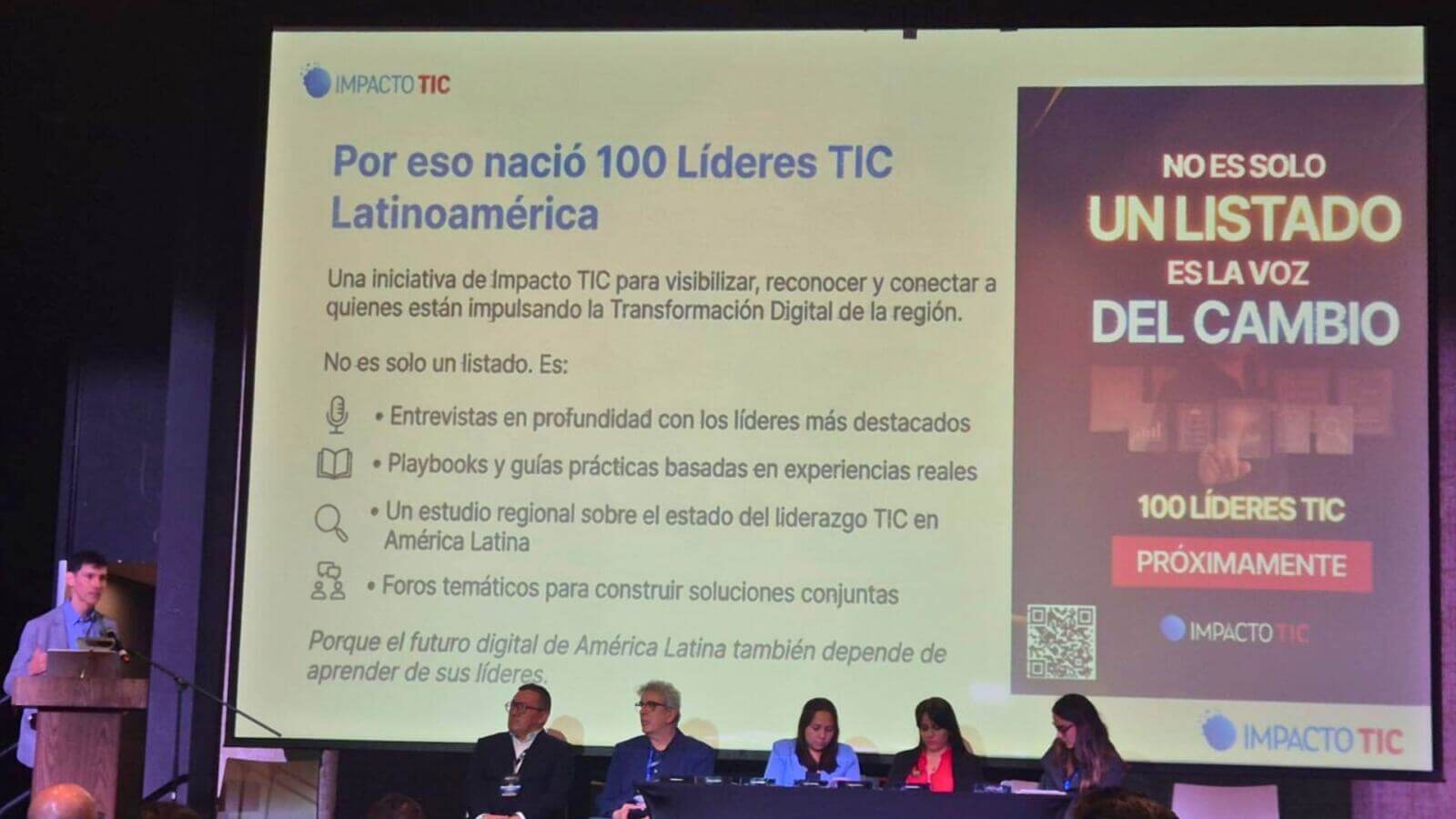 lanzamiento 100 lideres tic Latinoamérica