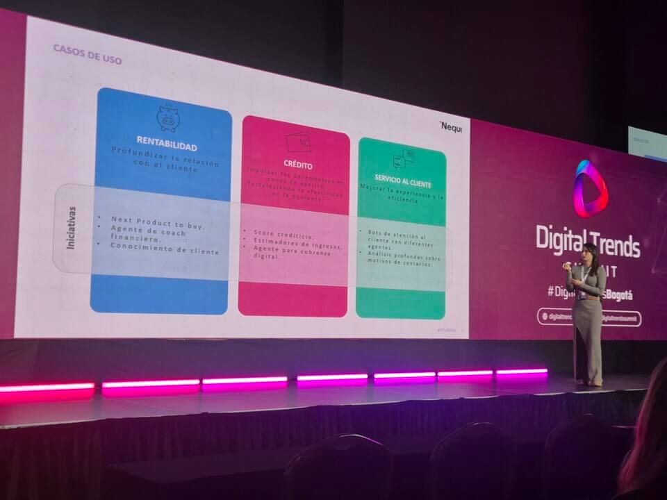 La Inteligencia Artificial en Nequi, una charla lidearada por Milena Correa