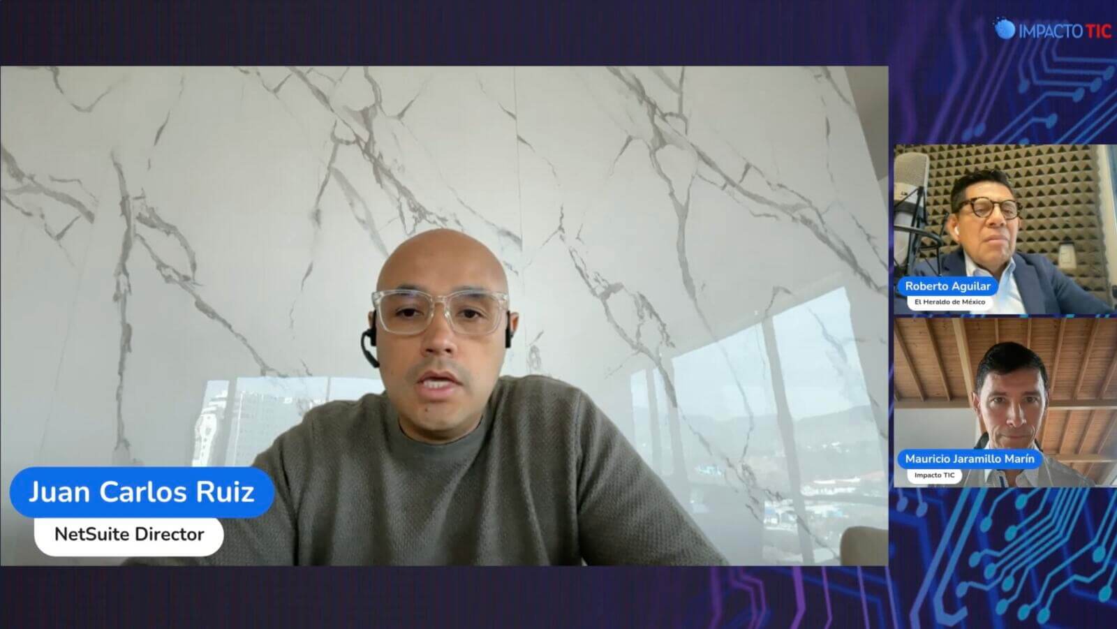 SuiteConnect - Entrevista Juan Carlos Ruiz, con Roberto Aguilar
