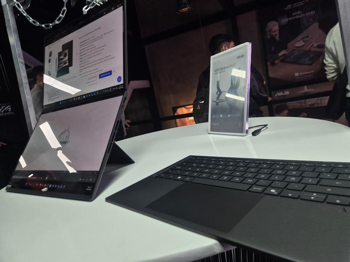Asus lanza sus nuevos protátiles doble pantalla de gama alta al mercado colombiano