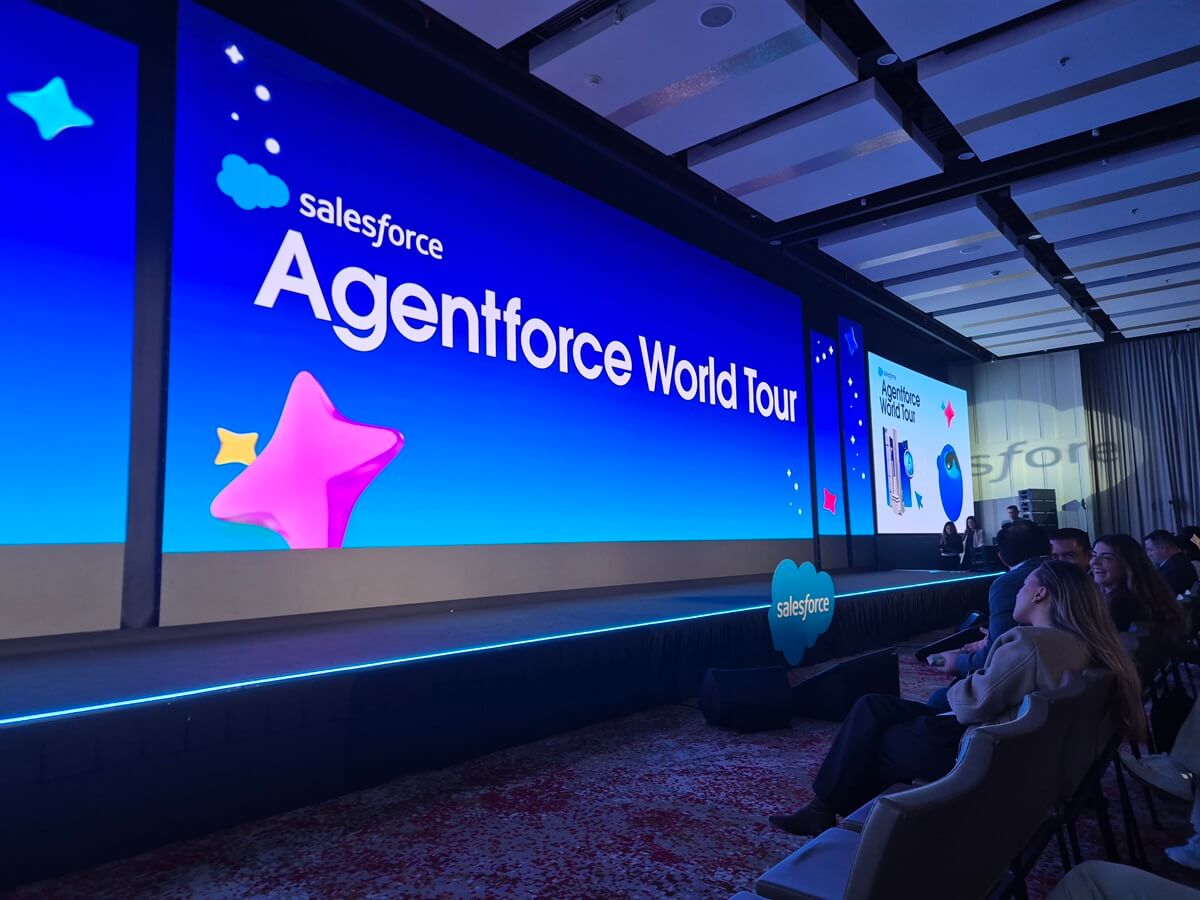 El Agentforce World Tour Colombia 2026 demostro varios casos de éxito de empresas agénticas