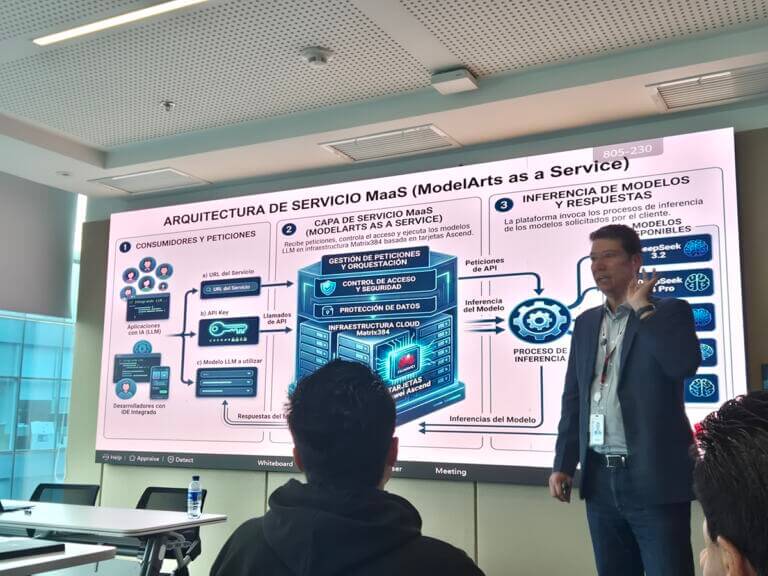 Lanzamiento de Huawei Cloud MaaS en Colombia