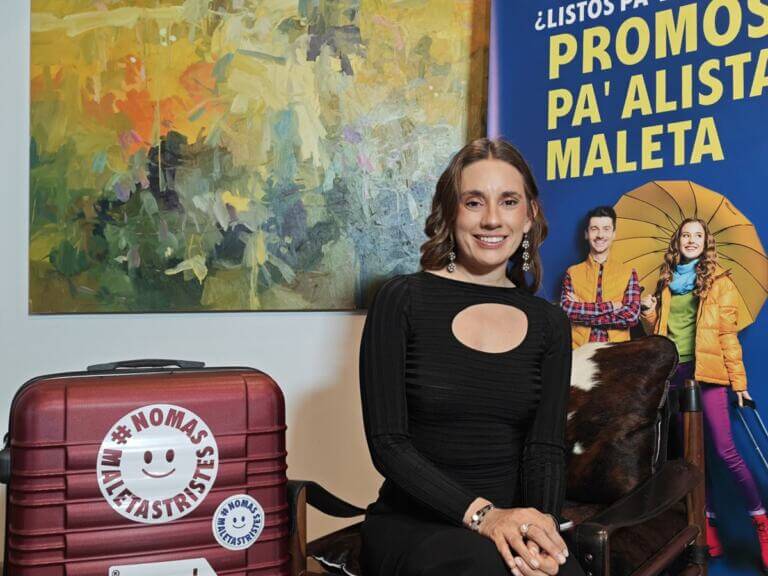 María Fernanda Quiñones, presidenta ejecutiva de la Cámara Colombiana de Comercio Electrónico (CCCE), anuncia el TravelSale 2026